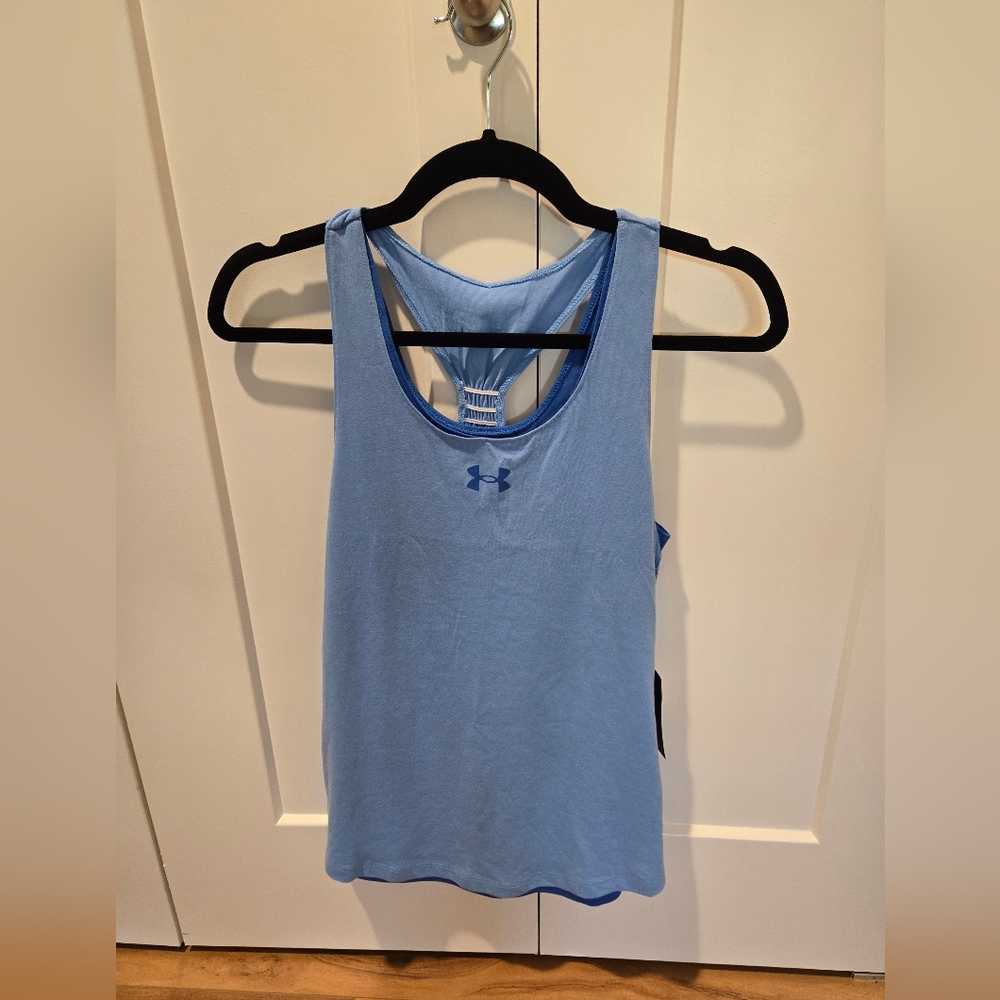 Under Armour double tank top (NWT)